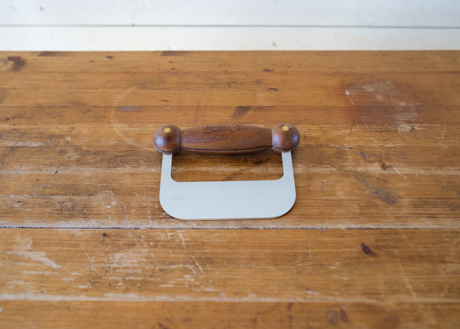 Hand - Turned Bench Scraper - Ballerina Farm