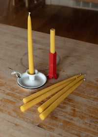 Yellow Beeswax Candles - Ballerina Farm