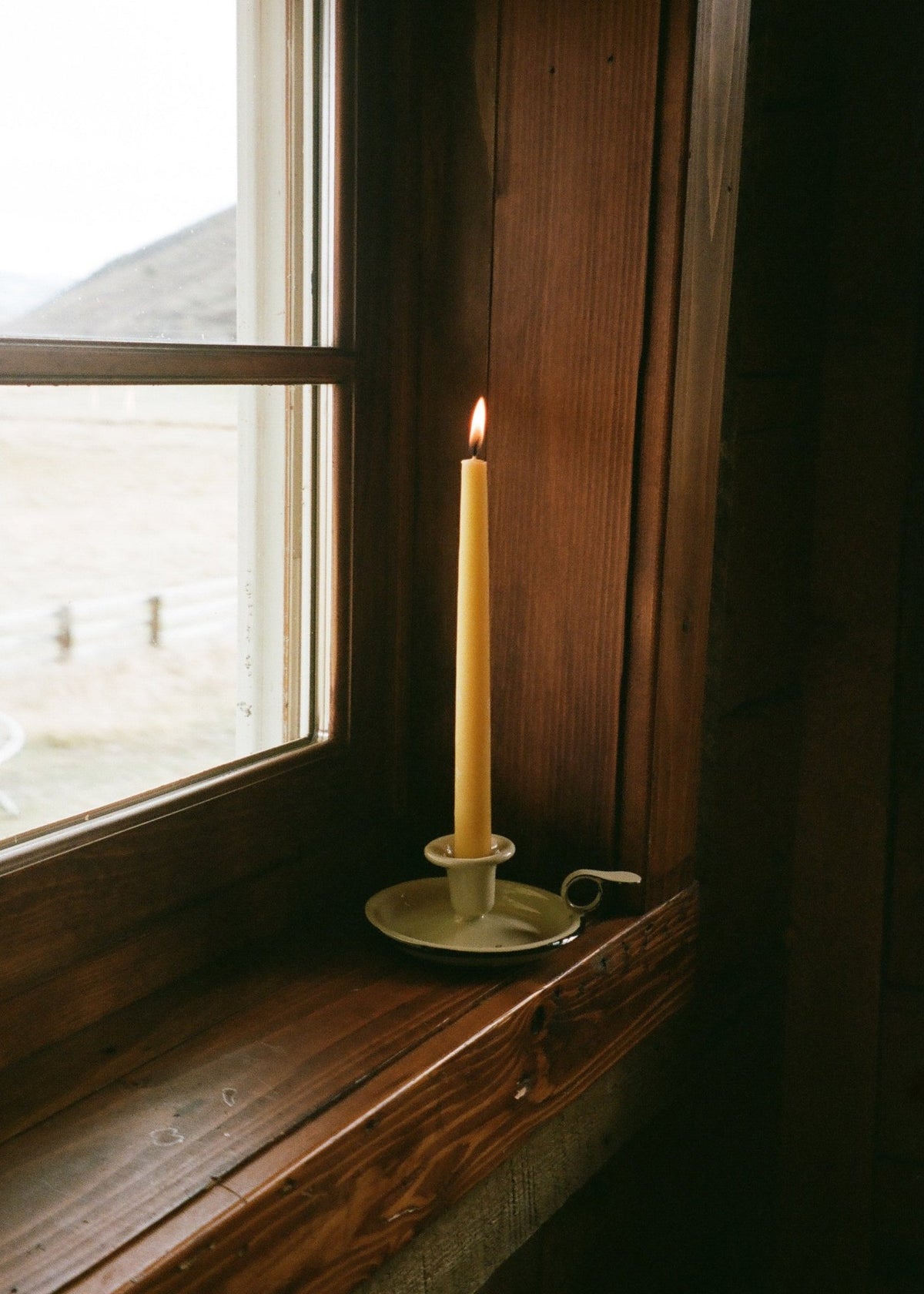 Enamel Candlestick Holder - Ballerina Farm