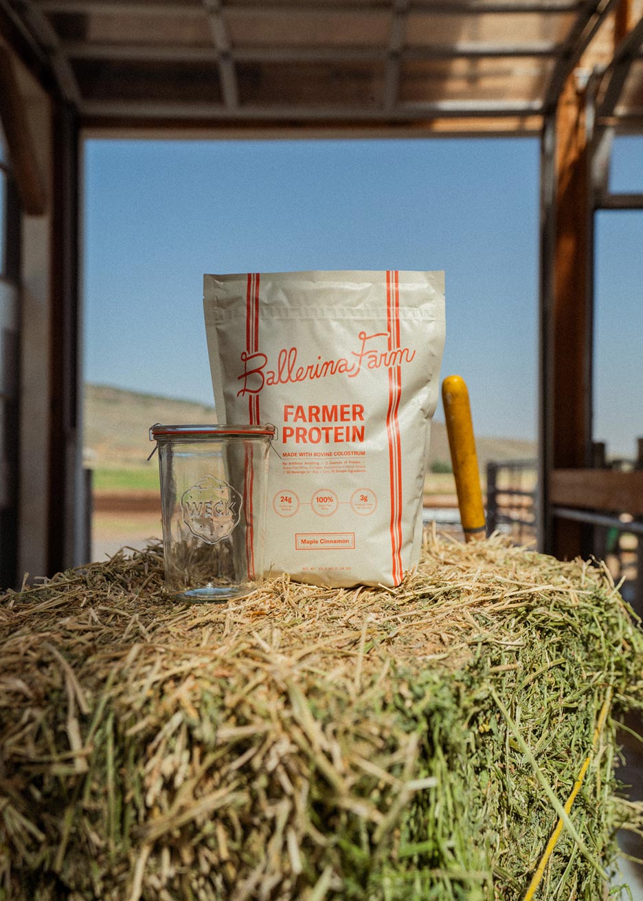 Farmer Protein + Weck Jar - Ballerina Farm