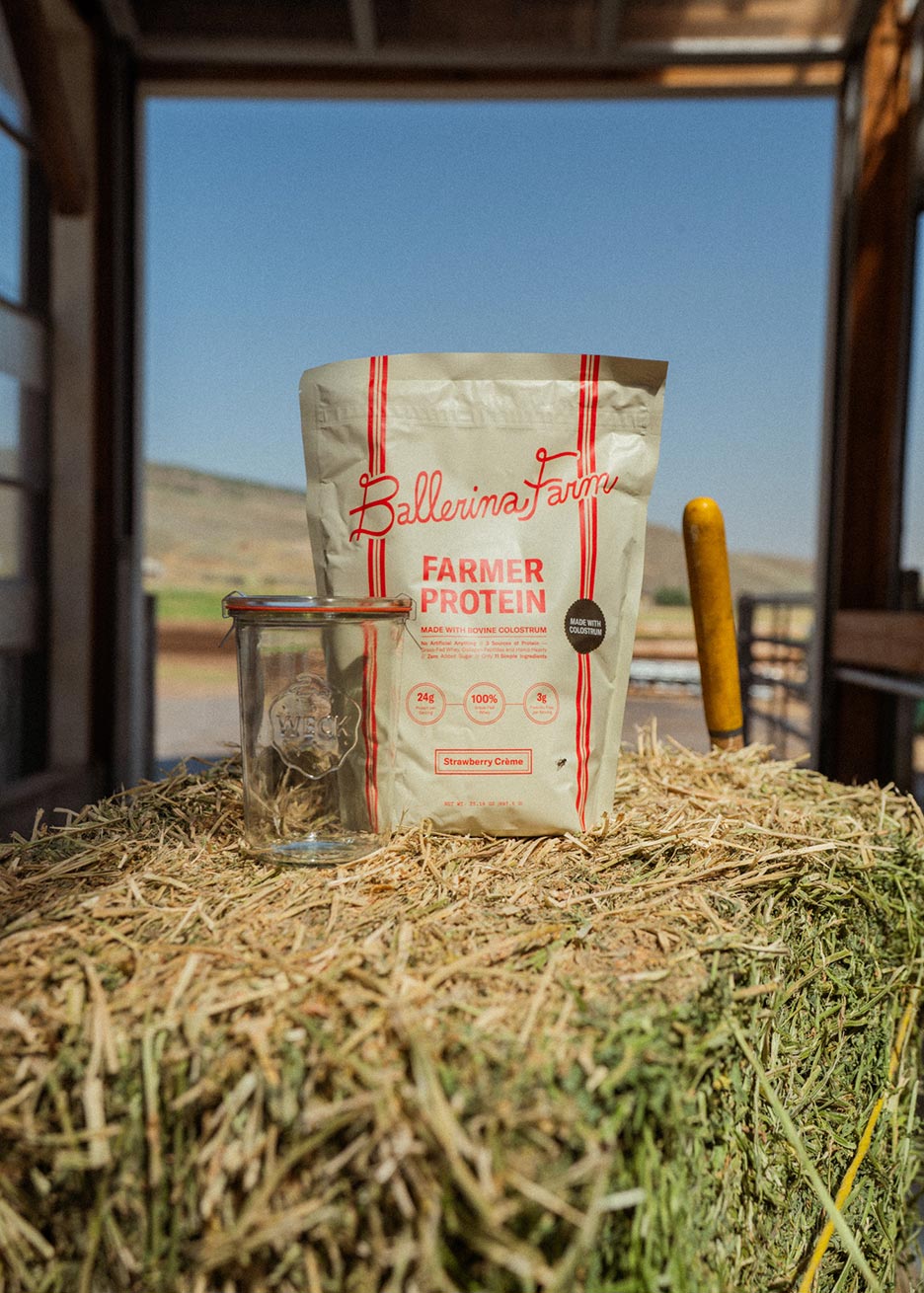 Farmer Protein + Weck Jar - Ballerina Farm