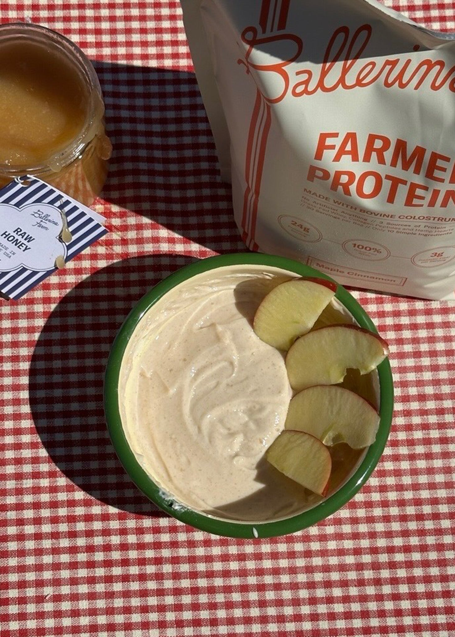 Maple Cinnamon Protein Dip