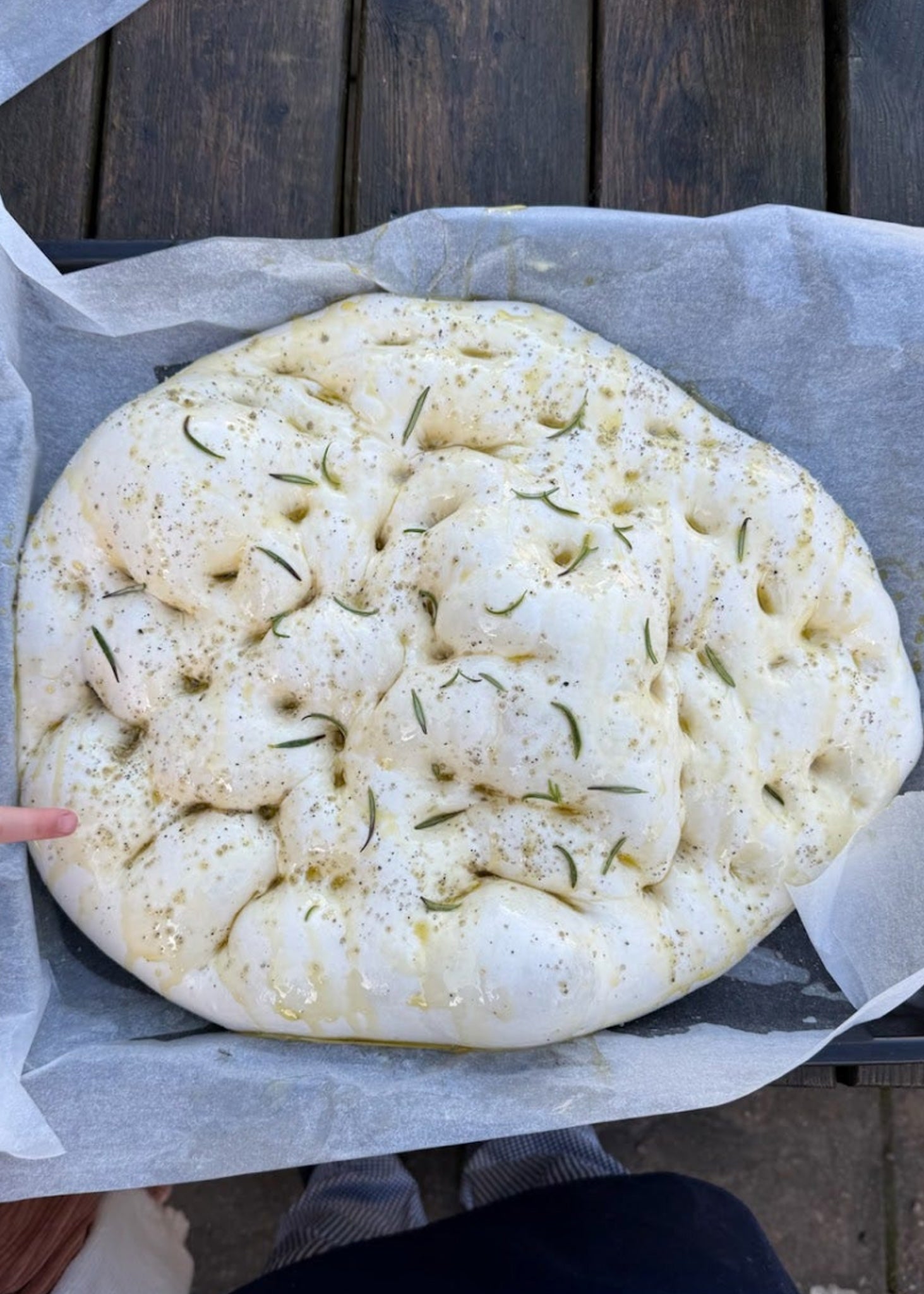 Catherine Clark's Sourdough Focaccia - Ballerina Farm