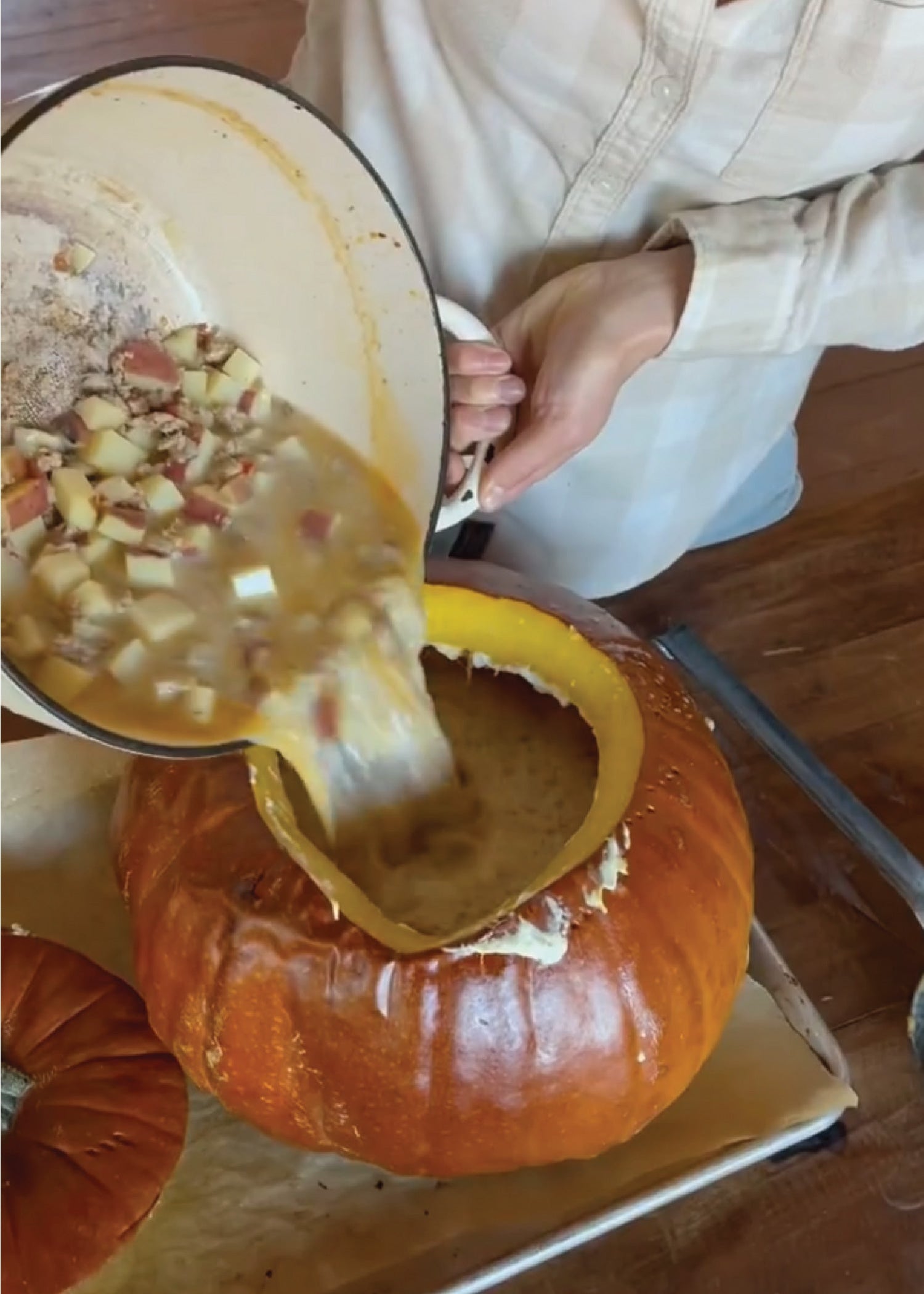Dinner in a Pumpkin - Ballerina Farm