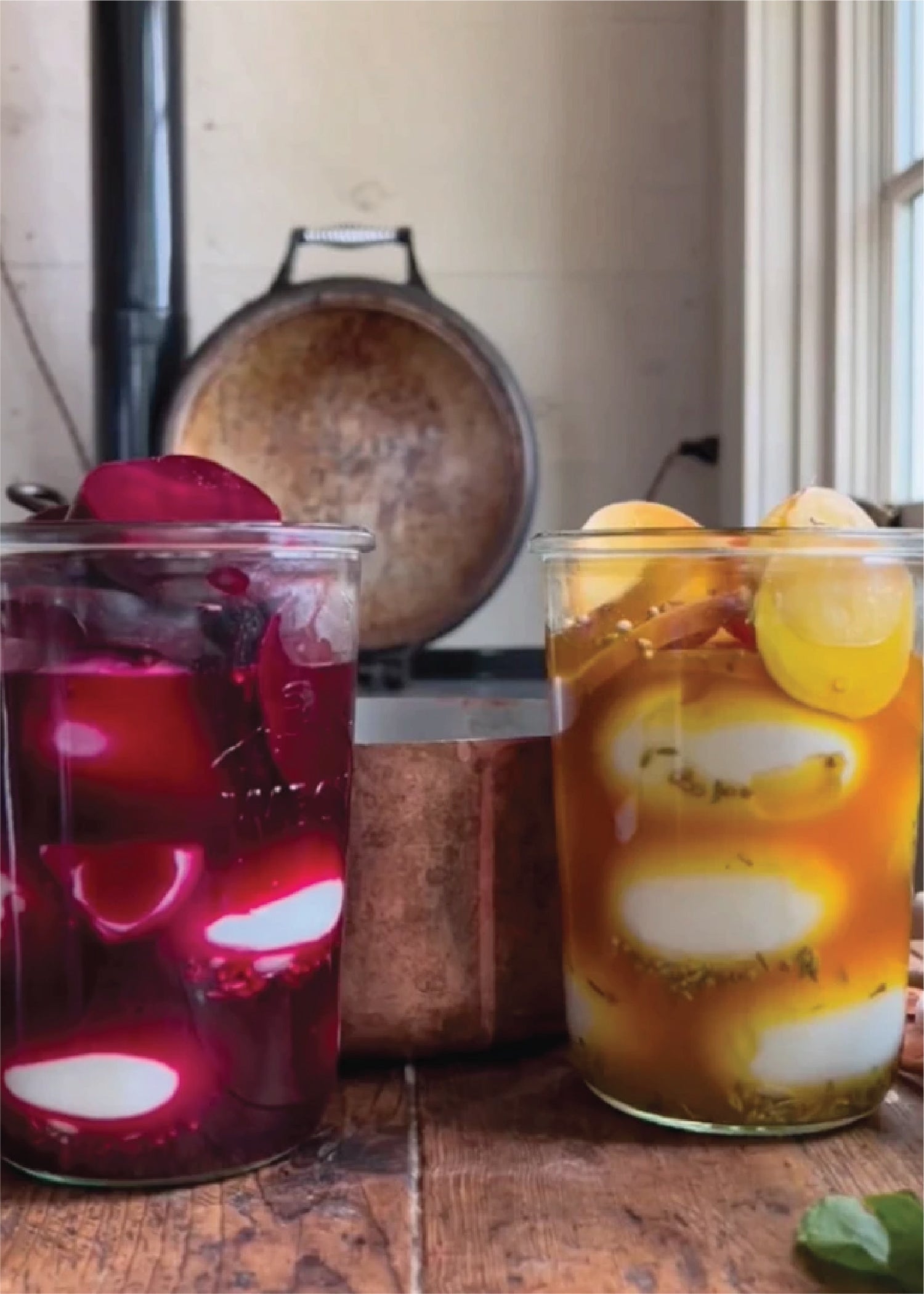 Beet Pickled Eggs - Ballerina Farm