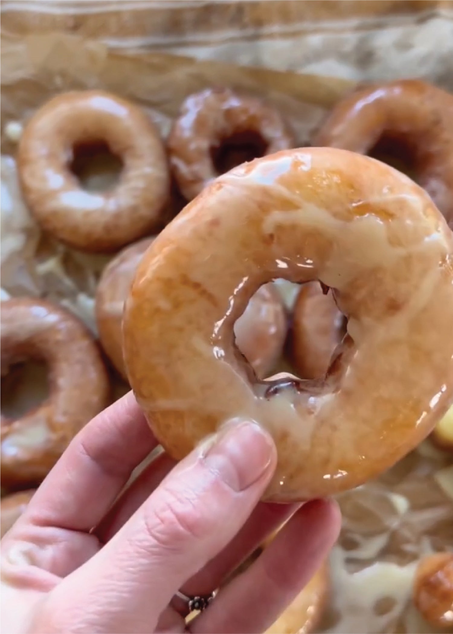 Buttermilk Sourdough Glazed Donuts - Ballerina Farm