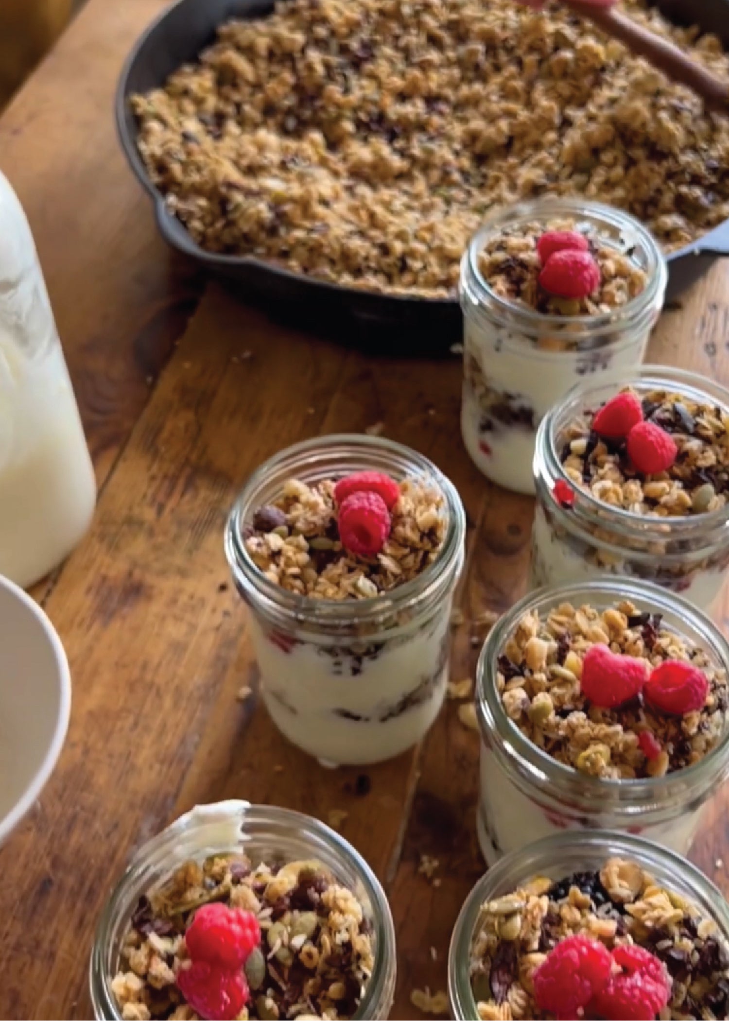 Sourdough Skillet Granola - Ballerina Farm