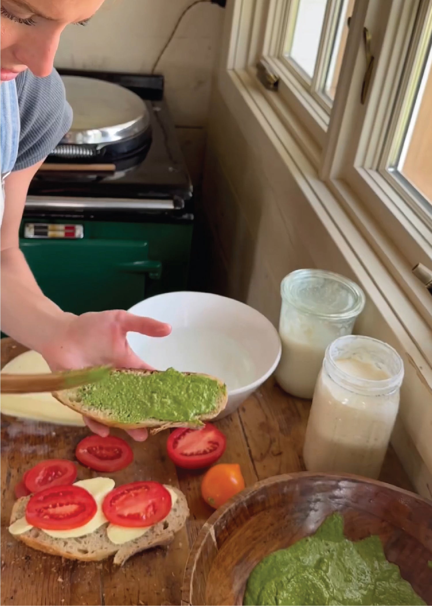 Homemade Pesto - Ballerina Farm