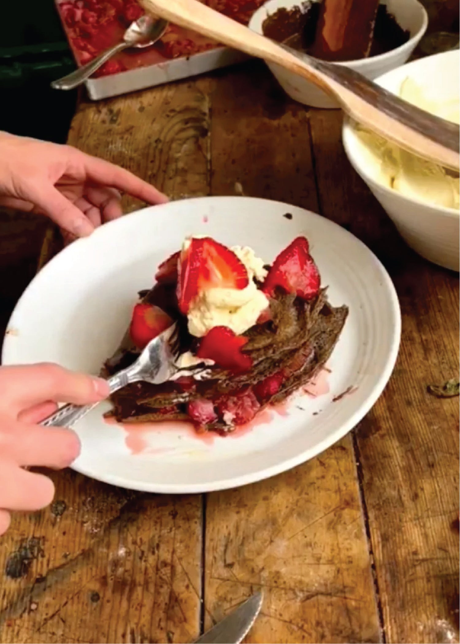 Sourdough Buckwheat Crepes - Ballerina Farm