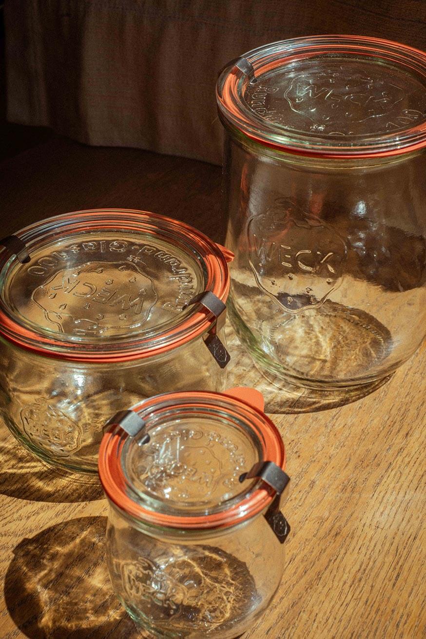 Tulip Weck Jars (Set of 3) - Ballerina Farm