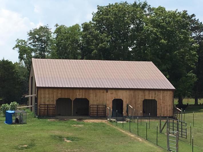 Barn completion
